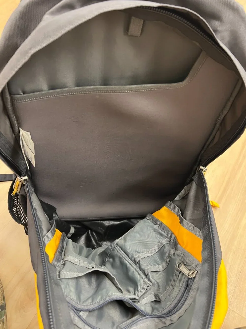TNF The North Face Big Shot II Yellow rare backpack Y2K gorpcore colorblock